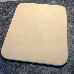 12x15 Pampered Chef rectangle Pizza/Cookie Stone. Used once or twice   Exc cond